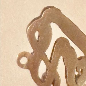 Ashley Charm 100% yellow and white gold necklace charm